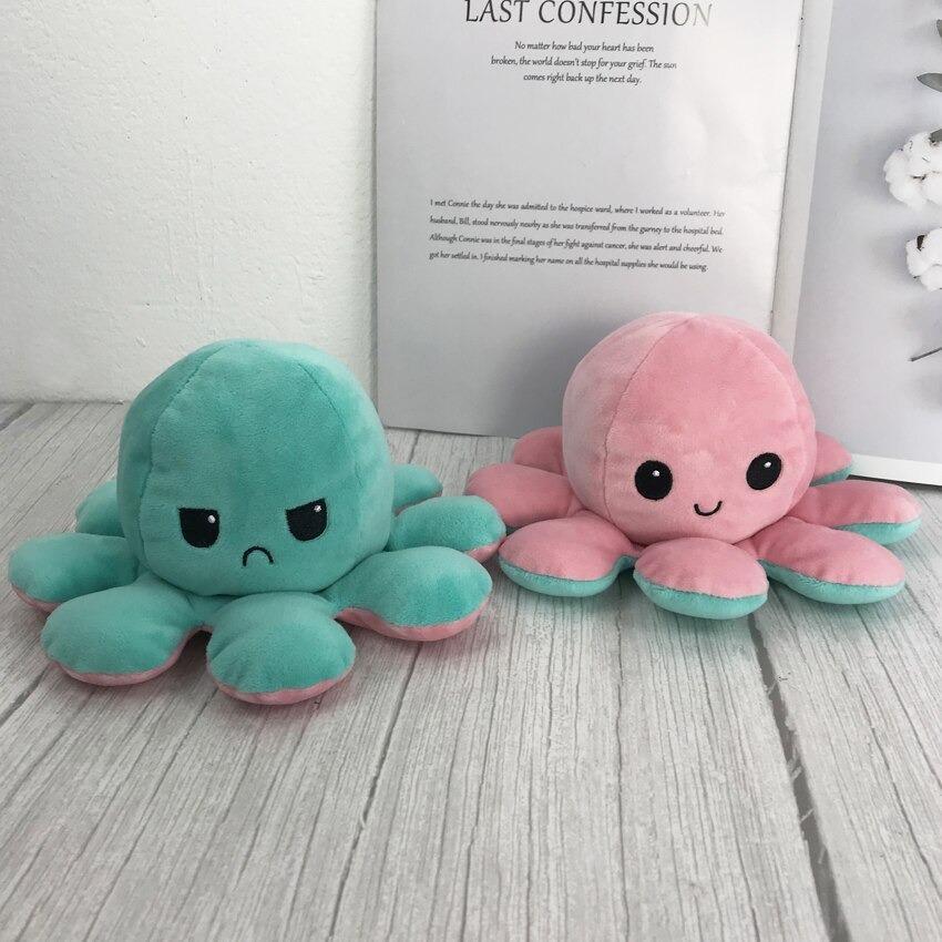 reversable Octopus Plush Toy