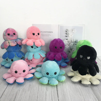 reversable Octopus Plush Toy