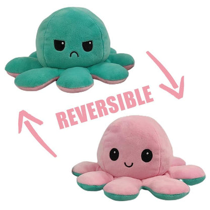 reversable Octopus Plush Toy